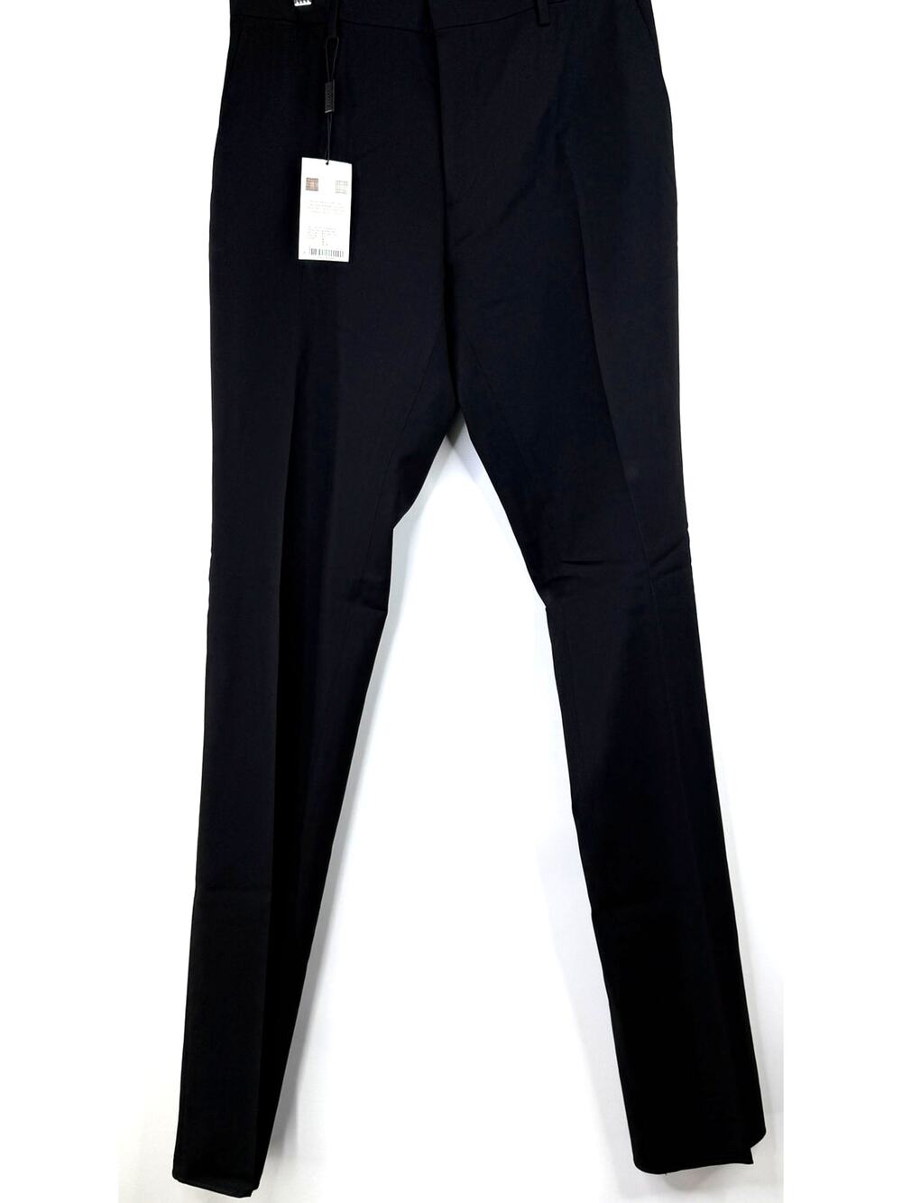 Burberry Men's Black Wool Millford Trousers Pants NWT Size 40